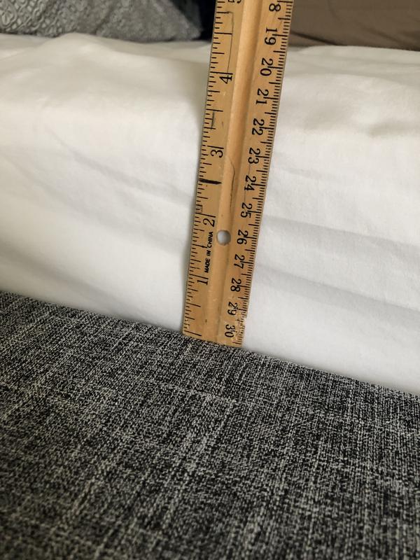 Distance to top