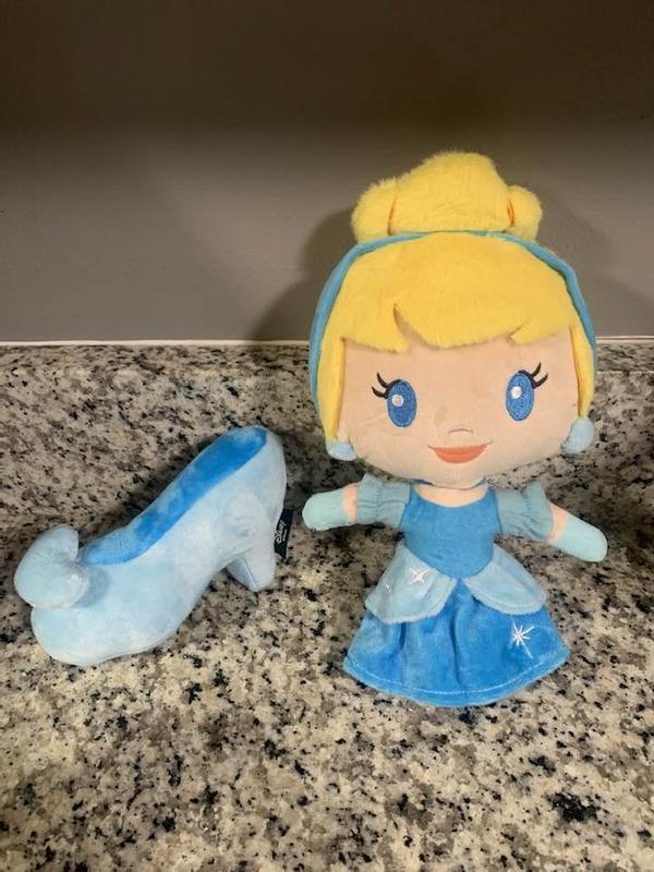 DISNEY Princess Cinderella Plush Squeaky Dog Toy, 2 count - Chewy.com