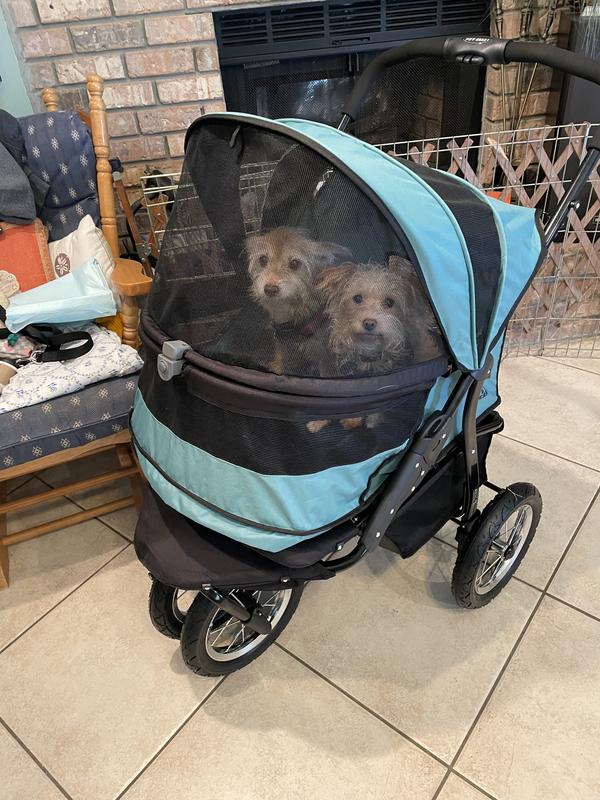 Temporarily Unavailable - PET GEAR Double No-Zip Pet Stroller