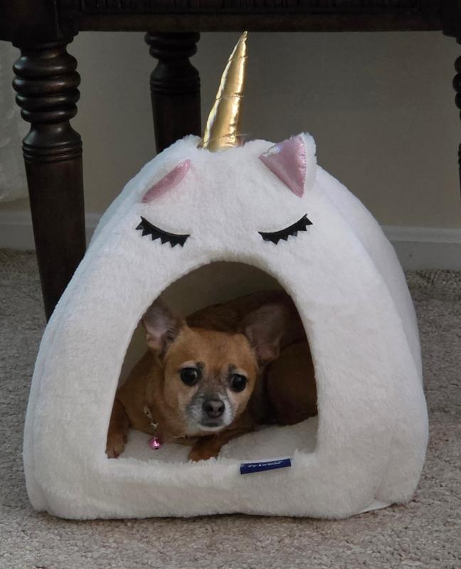 Product Reviews for FRISCO Unicorn Covered Tent Cat & Dog Bed