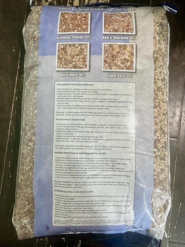 Back of package