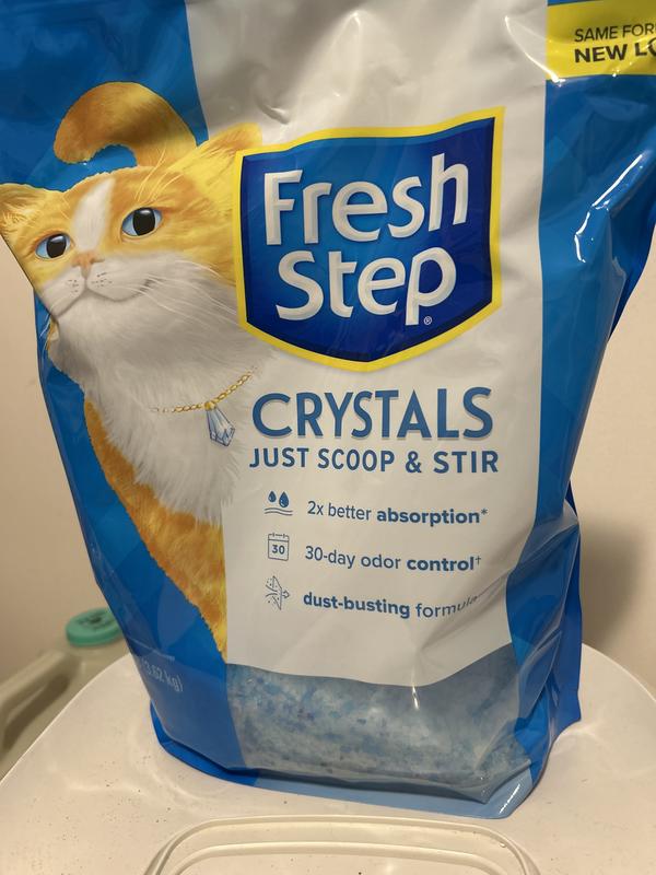 Fresh step crystal cat litter reviews best sale