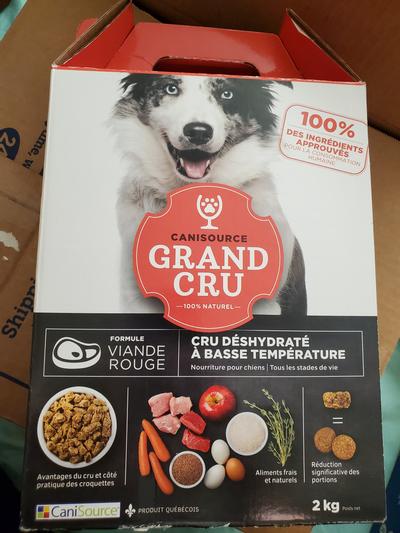 Grand cru outlet dog food