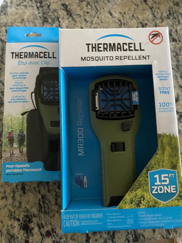 Portable mosquito repellent