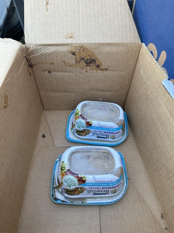 3 containers food was spoiled