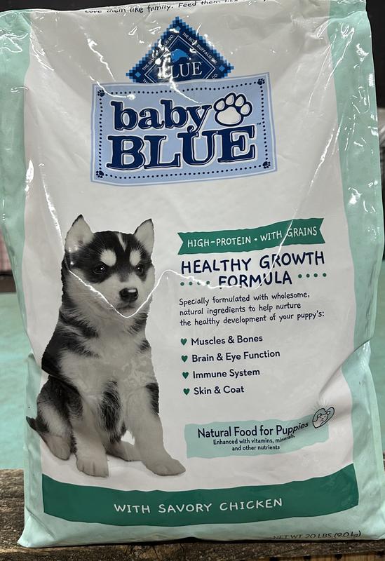 BLUE BUFFALO High Protein Puppy Chicken Dry Dog Food, 20lb bag