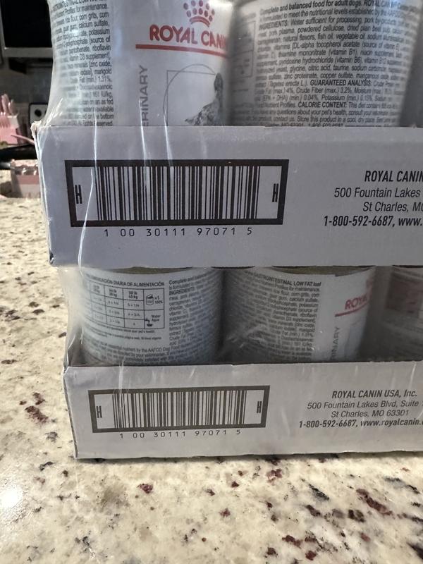 Barcode of disgusting cans.