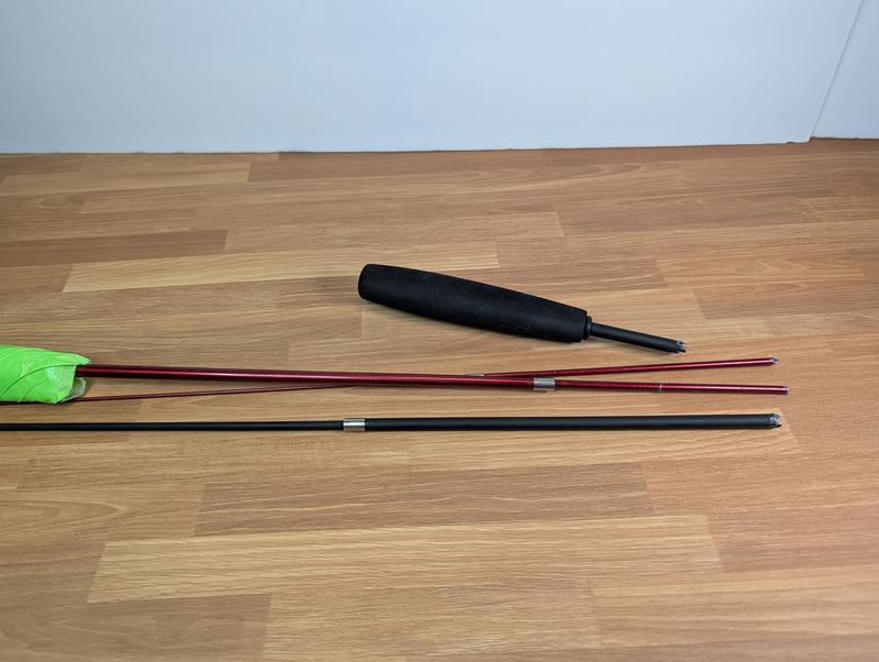 Black wand snapped while I was holding it, just from her pulling on the end.