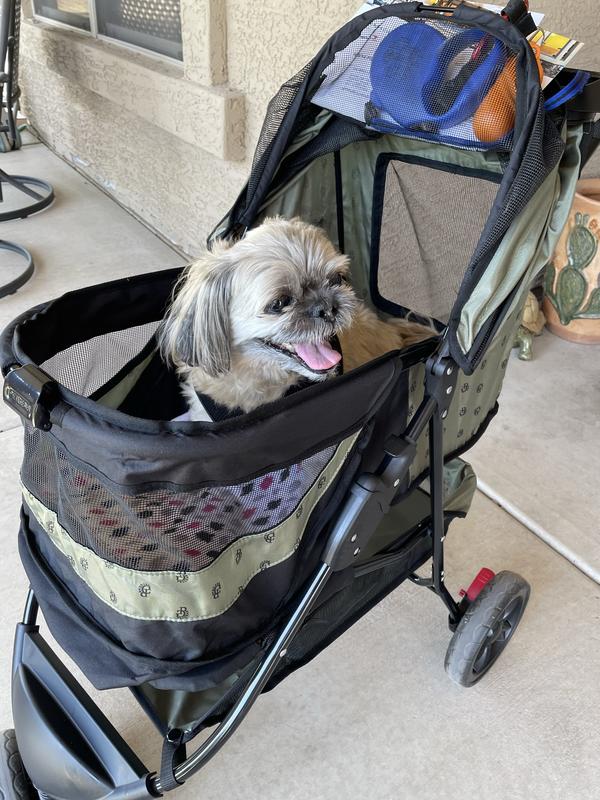 PET GEAR Special Edition NoZip Dog & Cat Stroller, Sage