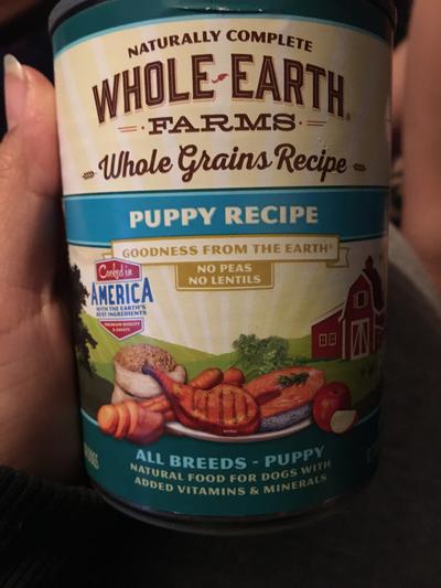 Whole earth hotsell farms puppy recipe