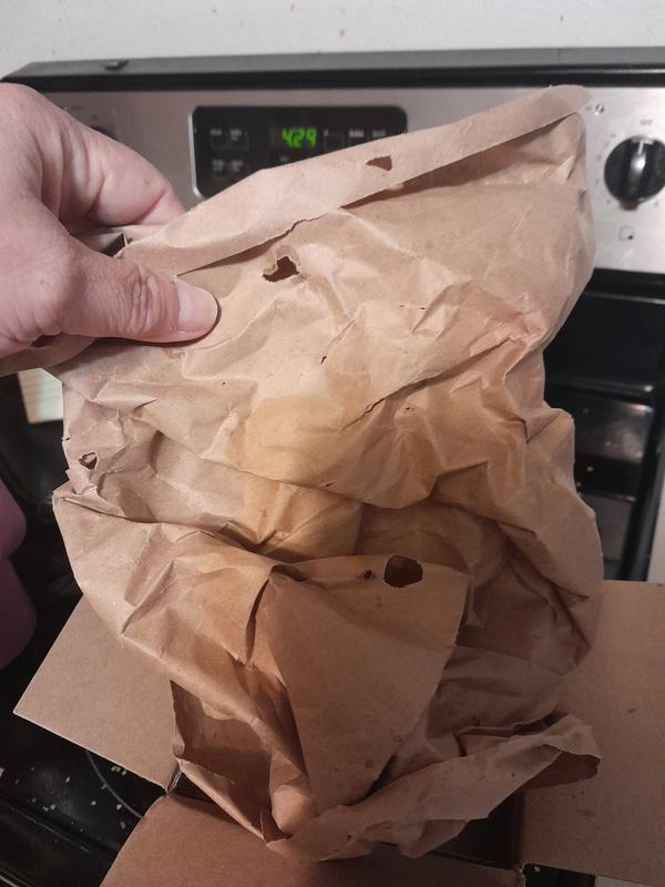 One solid piece of paper for 250 worms.