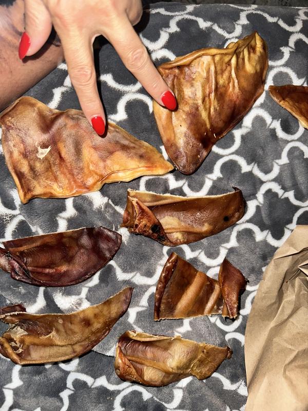 GRILLERZ Smoked Pig Ears Dog Treats, 12 count