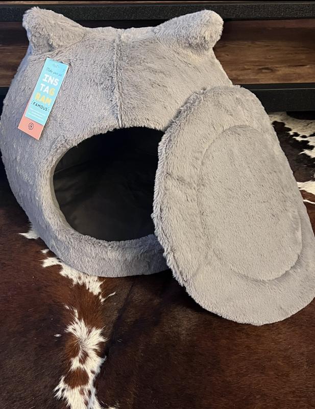 BEST FRIENDS BY SHERI Meow Hut Covered Cat Dog Bed reviews Chewy