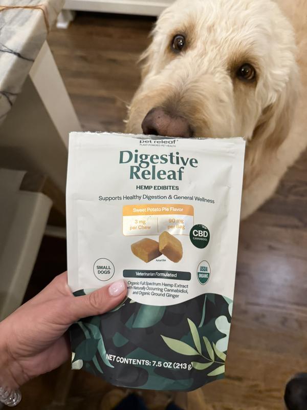 Please give me tummy chew that tastes so yummy and helps me, mom!