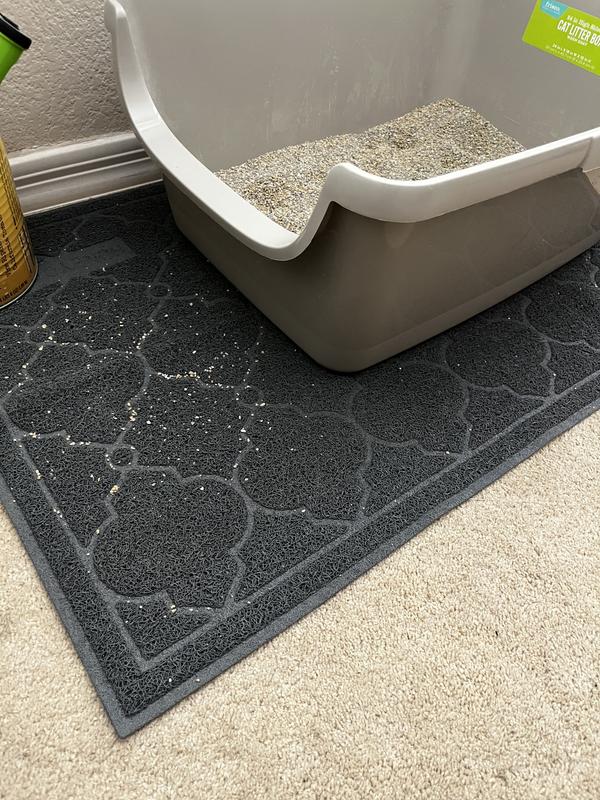 ALLABSORB Cat Litter Mat, Grey