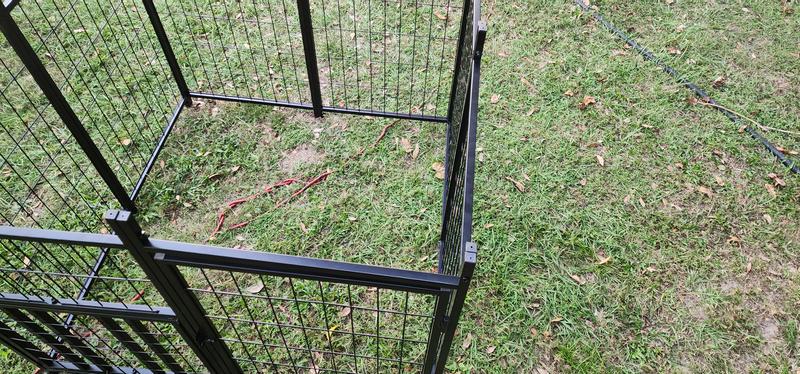 The 6 caps removed for the roof assembly.