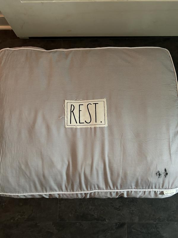 RAE DUNN Rest Orthopedic Dog Cat Pillow Bed reviews Chewy