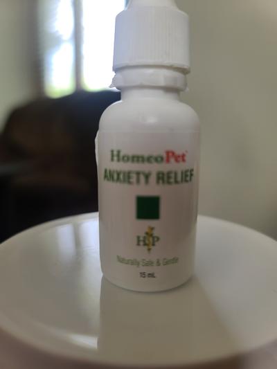 HOMEOPET Anxiety Relief Dog, Cat, Bird & Small Animal Supplement, 450 drops  