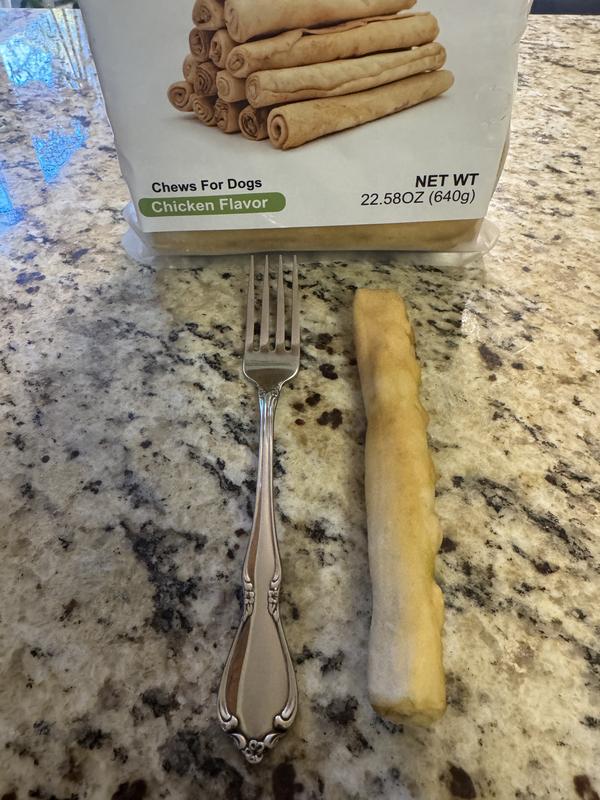 Size Comparison vs standard fork