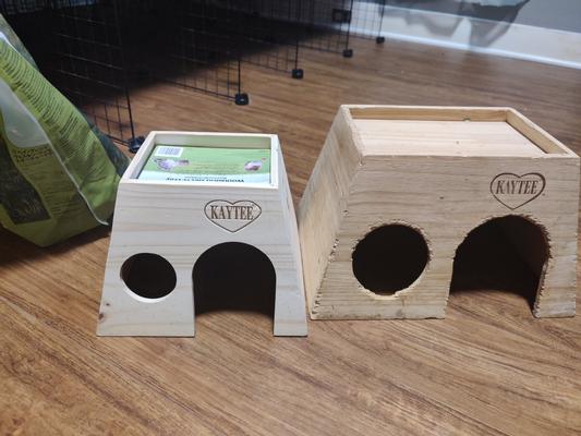 KAYTEE Woodland Get-A-Way Small Pet Hideout, Medium - Chewy.com