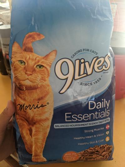 Nine lives daily essentials cat clearance food