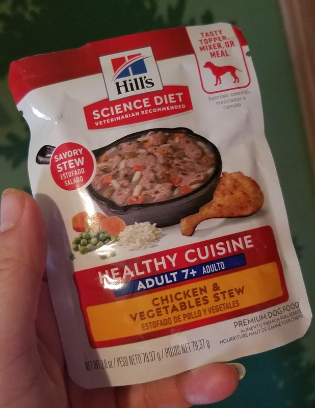 A pouch of the stew.