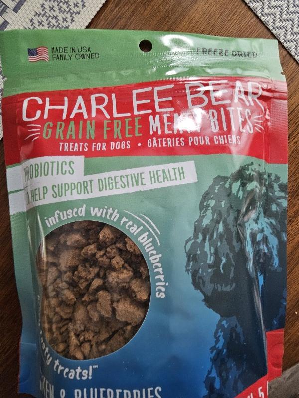 Crushed treats for dog