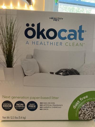 Okocat on sale paper litter