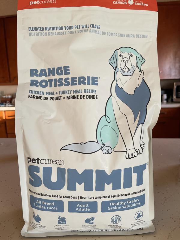 PETCUREAN SUMMIT Range Rotisserie Adult Dry Dog Food 25 lb bag