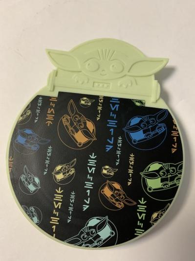 STAR WARS THE MANDALORIAN THE CHILD Silicone Dog & Cat Treat Yummy Mat,  Green 