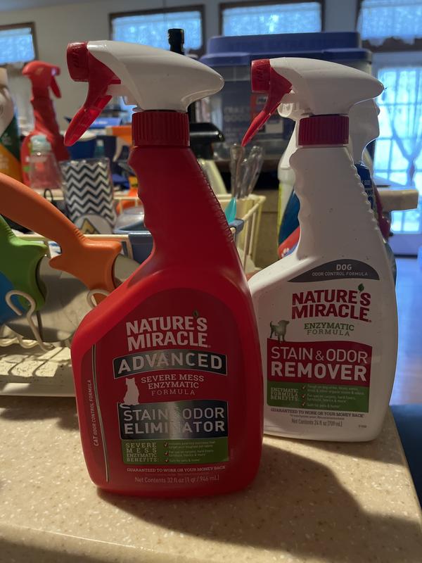 Nature's miracle advanced stain and odor eliminator reviews best sale