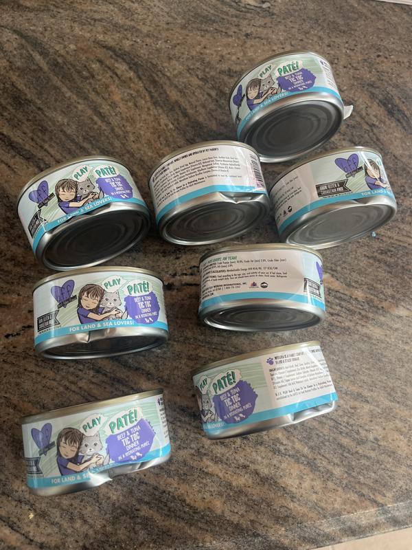 Severely dented cans