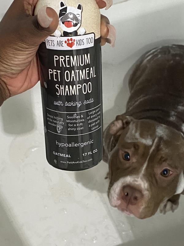 Premium pet 2025 oatmeal shampoo