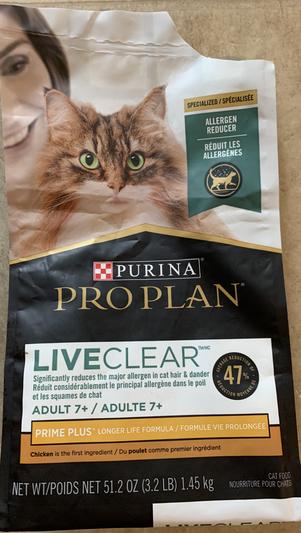 PURINA PRO PLAN LIVECLEAR Adult 7+ Prime Plus Longer Life Formula