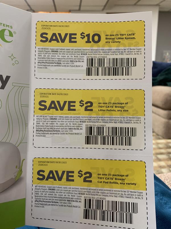 breeze litter system coupon