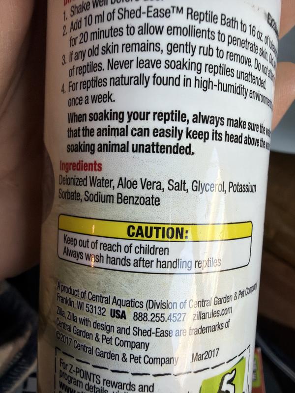 This is what’s in shed ease