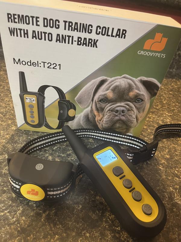 Dog training collar outlet with auto anti bark