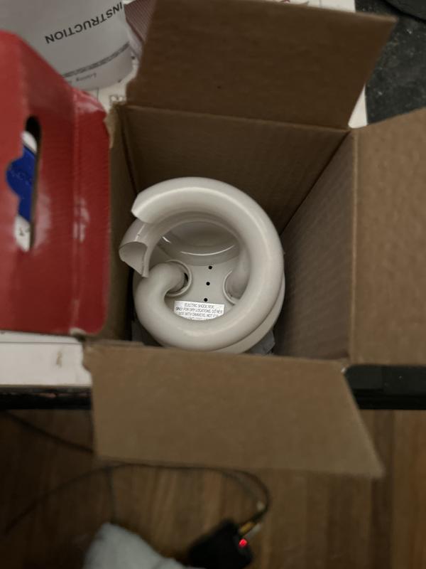 Showed up broken upon opening box