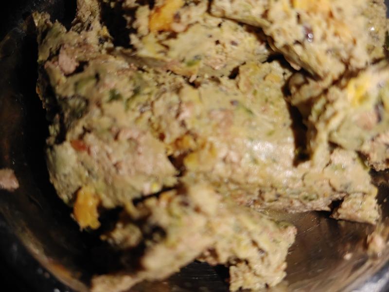 FreshMade Gobblin' Good Gently Cooked Dog Food thawed and ready to serve.