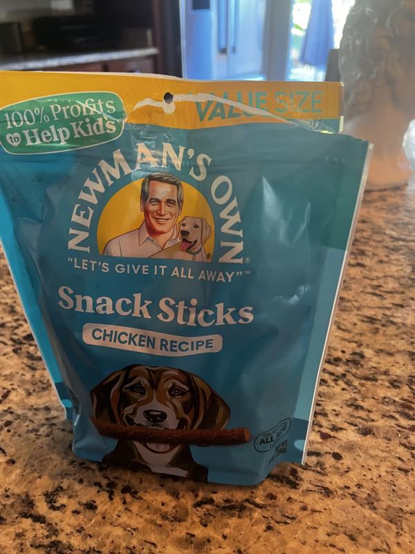 Newman's own snack sticks for dogs best sale