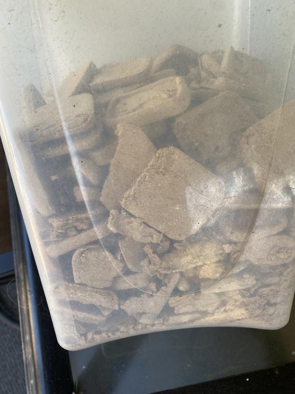 More pieces than whole biscuits