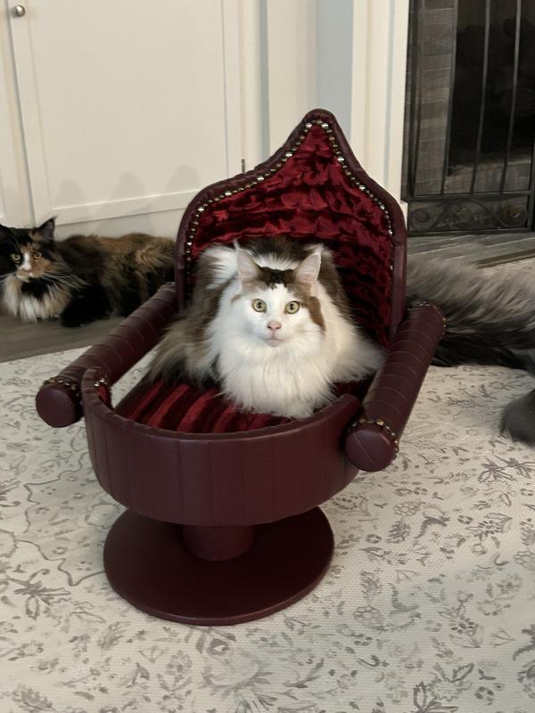 Royal Cat Boutique Royal Davenport Luxury Bolster Dog & Cat Bed
