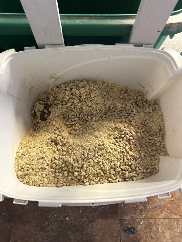 Pellets turn to sawdust