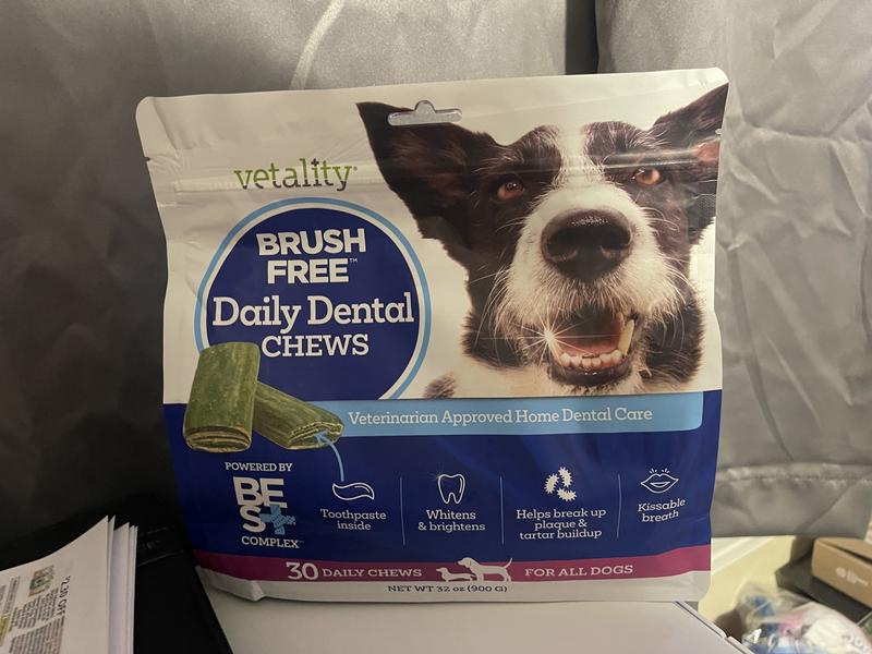 Vet approved dental chews for clearance dogs