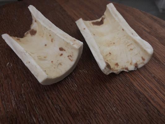 Barkworthies Shin Bone Stuffed with Beef & Peanut Butter Blend Dog Treat