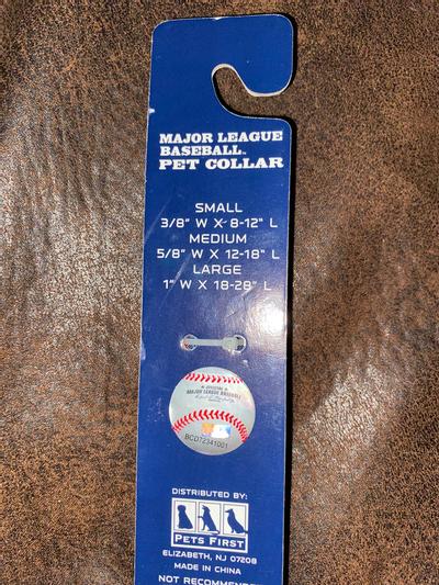 Pets First Chicago Cubs MLB Dog Collar, Small