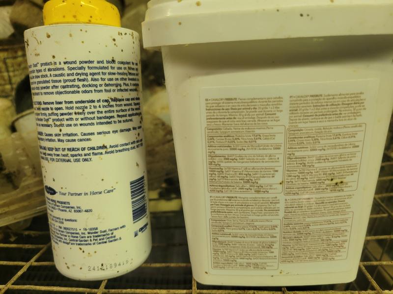 comparison of type size to a regular package