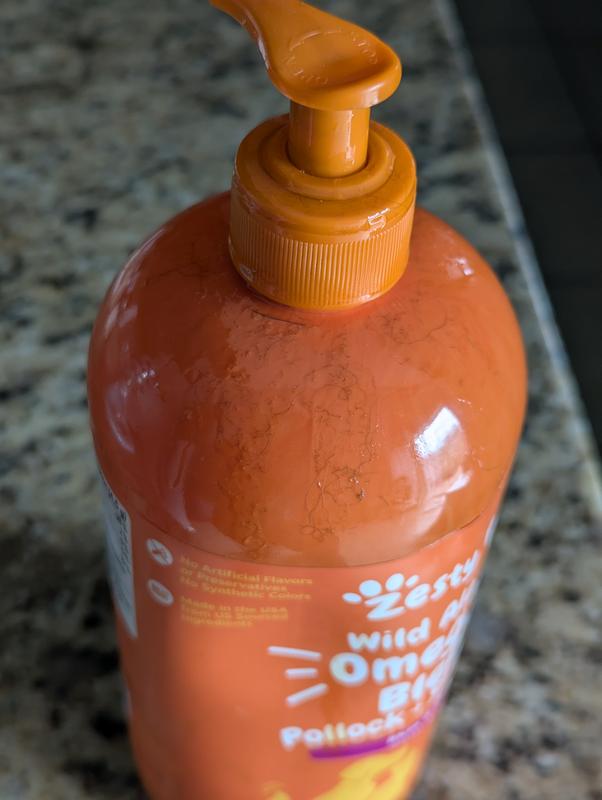 Leaky mess on bottle
