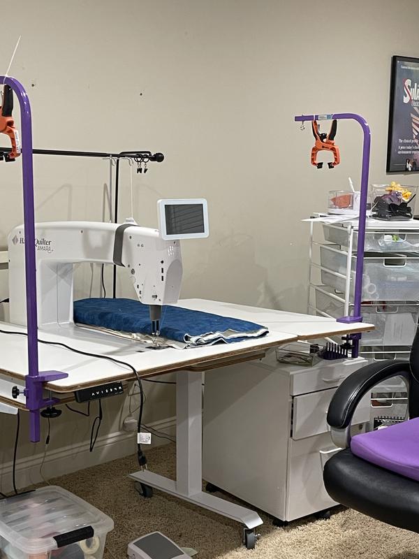 DIY suspension system for sitdown longarm!!!