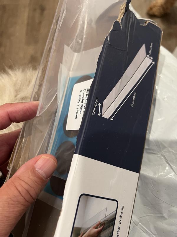 close up of broken product